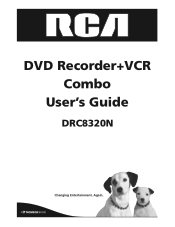 RCA DRC8320N User Guide