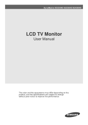 Samsung B2330HD User Manual (user Manual) (ver.1.0) (English)