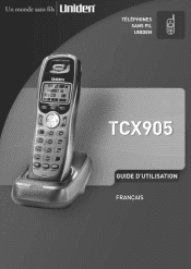 Uniden TCX905 French Owners Manual