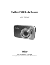 Vivitar iTwist F536 Camera Manual