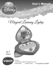 Vtech Disney Princess Magical Learning Laptop User Manual