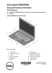 Dell Latitude E6420 User Manual