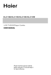 Haier HLC19SL2 User Manual