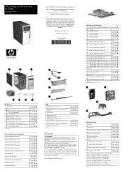 HP DC5100 HP Compaq dc5100 Business PC Series Illustrated Parts Map, Microtower, 2nd Edition