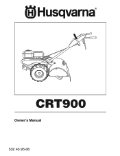 Husqvarna CRT900 Owners Manual