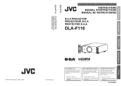 JVC DLA-F110E Instruction Manual