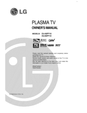 LG DU-50PY10 Owners Manual