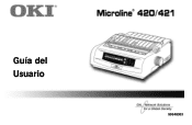 Oki ML421n Gu쟠del Usuario, ML420/421 (Spanish, User's Guide)