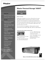 Seagate Personal Storage 5000XT Product Information