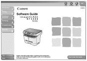 Canon imageCLASS MF3240 imageCLASS MF3200 Series Software Guide