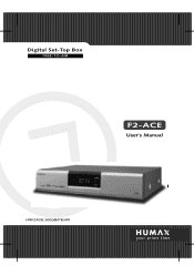 Humax F2-ACE User Manual