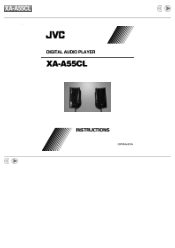 JVC XA-A55CL Instruction Manual