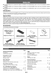 Sharp XL-HF201P User Guide