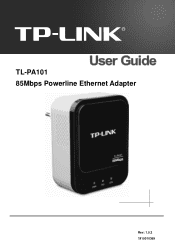 TP-Link TL-PA101KIT User Guide