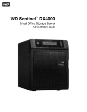 Western Digital Sentinel DX4000 User Manual