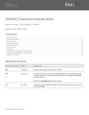 Dell PowerStore 500T Release Notes for PowerStore OS Version 2.0.0.0-1397847