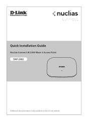 D-Link DAP-2682 Quick Install Guide