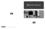 HP A320m HP Pavilion Desktop PCs - (English) Setup Poster EME 5990-6483