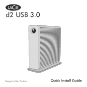Lacie d2 USB 3.0 Quick Install Guide