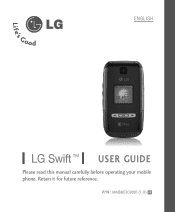 LG AX500 Blue Owner's Manual