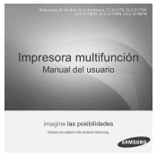 Samsung CLX 3175FN User Manual (SPANISH)