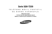 Samsung SGH-T259 User Manual (user Manual) (ver.f4) (Spanish)