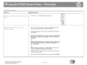 HP P2035 HP LaserJet P2030 Series - Print Tasks
