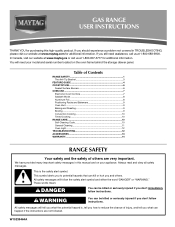 Maytag MGR8772WS Owners Manual