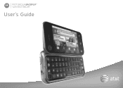 Motorola BACKFLIP User Guide With ECLAIR