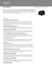 Sony ILCE-3000K/B Features Guide