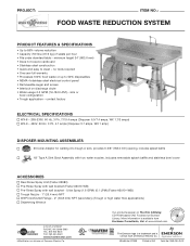 InSinkErator Model WX-300 Specifications