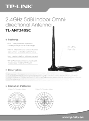 TP-Link TL-ANT2405C Specifications