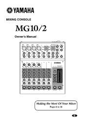Yamaha MG10 Owner's Manual