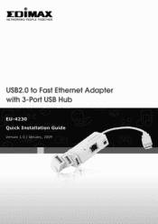 Edimax EU-4230 Quick Install Guide