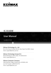 Edimax IC-3116W User Manual