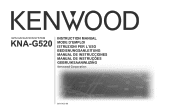 Kenwood KNA-G520 User Manual