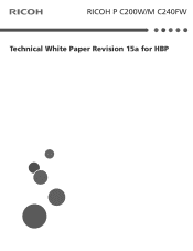 Ricoh M C240FW Universal Print Driver Version 2.0 White Paper for HBP