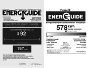 Whirlpool WRV986FDEM Energy Guide