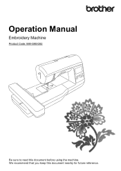 Brother International Innov-is BP1400E Operation Manual