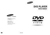 Samsung DVD-HD931 User Manual (ENGLISH)