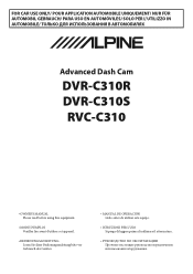 Alpine DVR-C310R Owners Manual