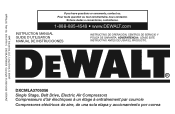 Dewalt DXCMLA3706056 Instruction Manual