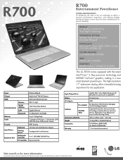 LG R700-X.AP04A9 Brochure