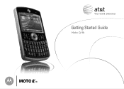 Motorola MOTO Q9h global Quick Start Guide - AT&T