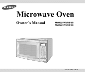 Samsung MW1025WB User Manual Ver.1.0 (English)