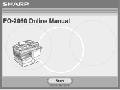 Sharp FO-2080 FO-2080 Online Operation Manual
