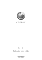 Sony Ericsson Xperia X10 User Guide