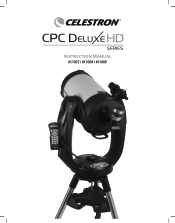 Celestron CPC Deluxe 800 HD Computerized Telescope CPC Deluxe HD Manual