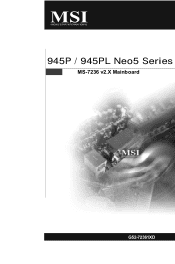 MSI 945P NEO5-F User Guide