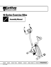 Schwinn 10 Series Bike Assembly Manual